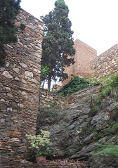 Alcazaba from below
