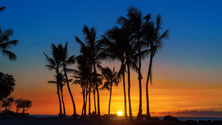 Sunset on the Big Island’s Kohala Coast (Hawaii)