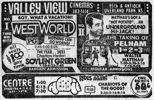 1974 Movie Adverts