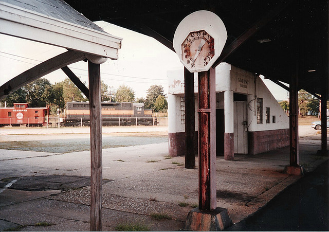 Tom Burke Photo Hamlet NC Train Station September 1997 #2