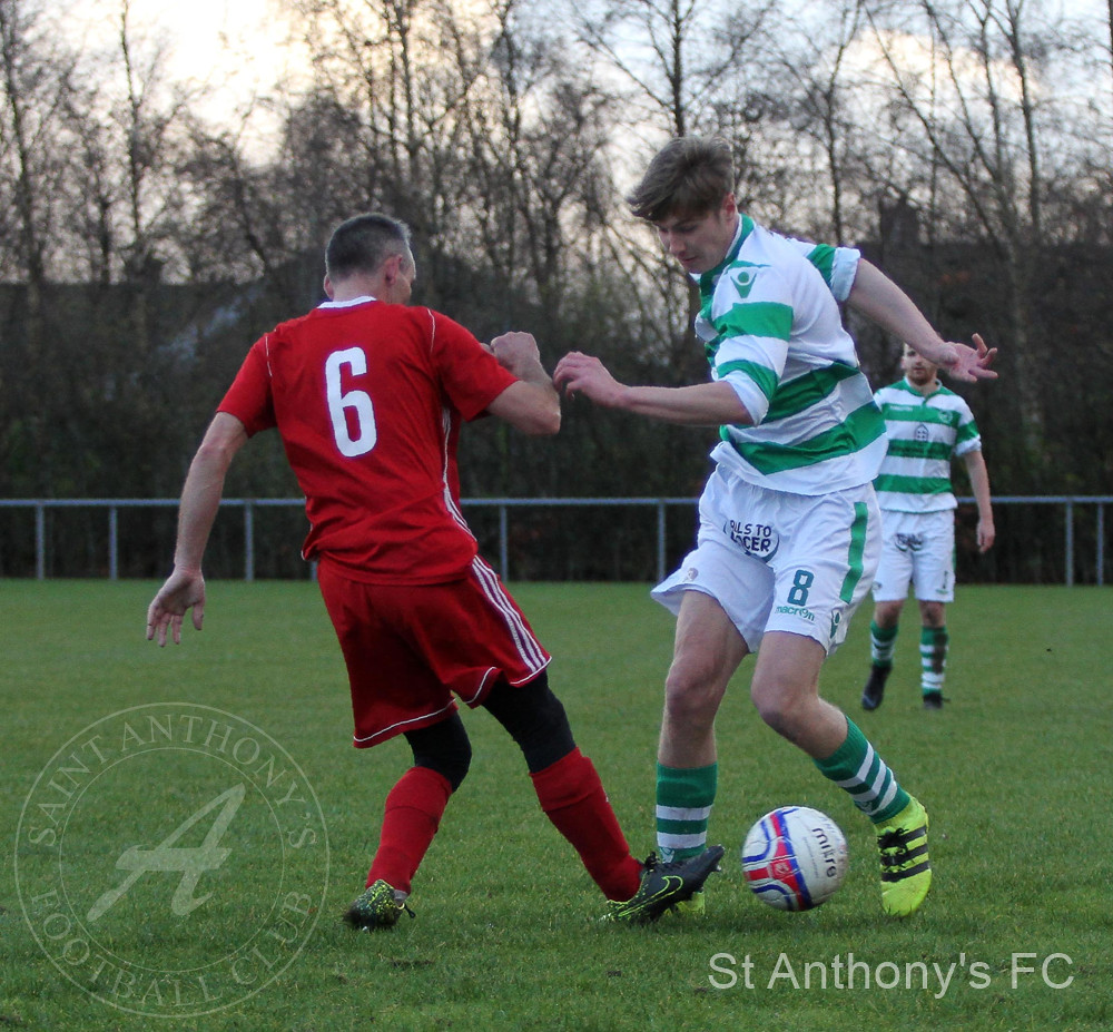 St Anthony's FC v Ardeer Thistle FC, SJFA West Region League 2, 22 December 2018