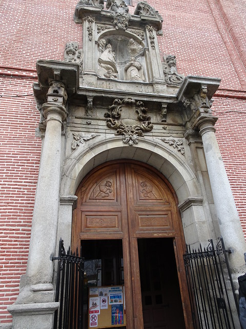 portada exterior Iglesia de San Martin de Tours Madrid