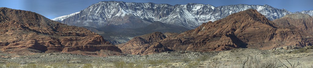 131 Megapixel panorama Red Cliffs, Utah