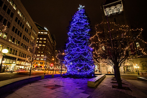 Christmas tree | In downtown St. Paul at Landmark Plaza. The… | Flickr
