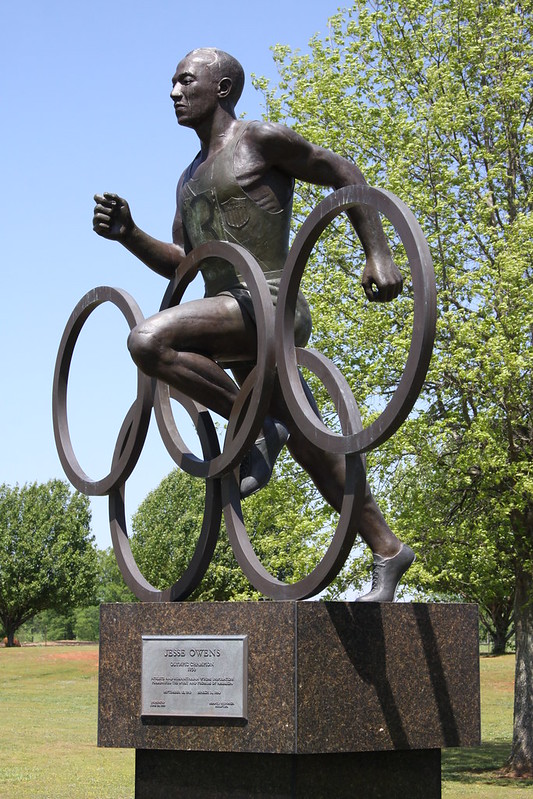 Jesse Owens Olympic Champion Statue