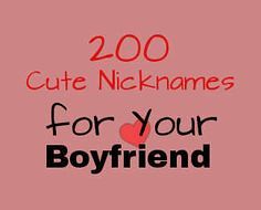 Love Quote And Saying List Of 200 Cute Nicknames For You Flickr