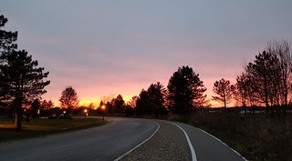 road to sunset