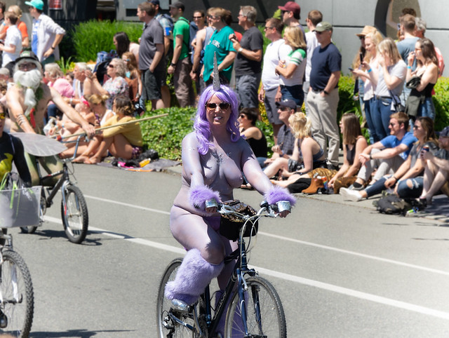 Naked Bike Parade