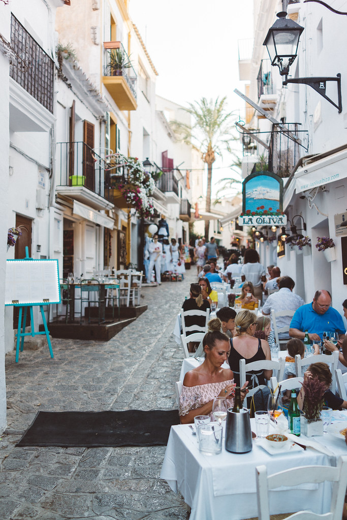 Restaurants in Ibiza old town