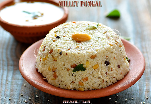 Kodo Millet Pongal for breakfast