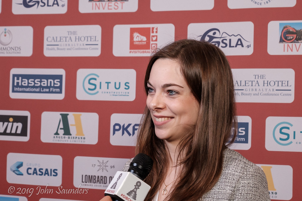 Dina Belenkaya, 2019 Gibraltar International Chess Festival…
