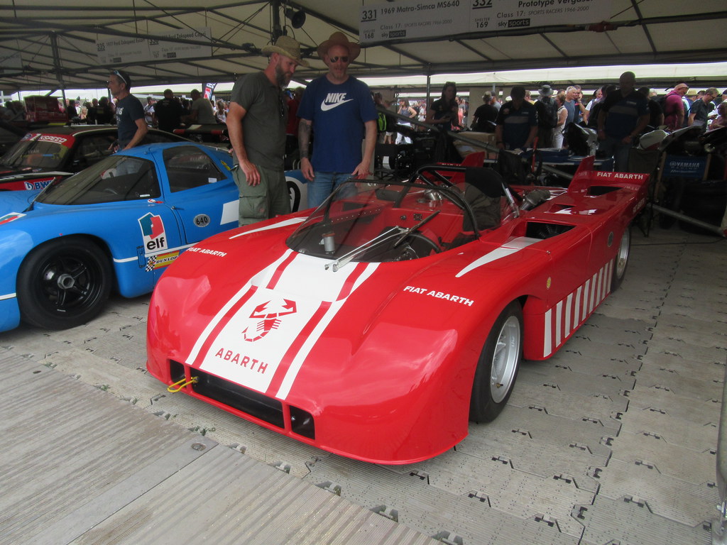 Abarth 3000 V8 Prototype Vergaser 3.0-litre V8 1970, Sports Racers 1966-2000, Silver Jubilee, Goodwood Festival of Speed