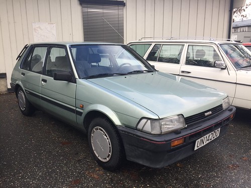 1985 Toyota Corolla DX | by Older and rare cars in Norway