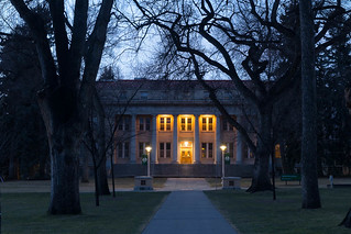 Dawn of the Colorado State University Oval