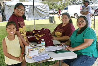 The Back to Sumay day event held annually for former residents and their descendants. In 2015, the event was held April 11. Photo courtesy of Edward B. San Nicolas.