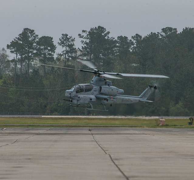 First AH-1Z transferred to the east coast