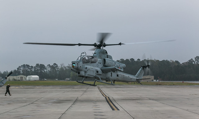 First AH-1Z transferred to the east coast