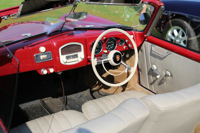 Porsche 356 Sports Car Car Cockpit - 1953