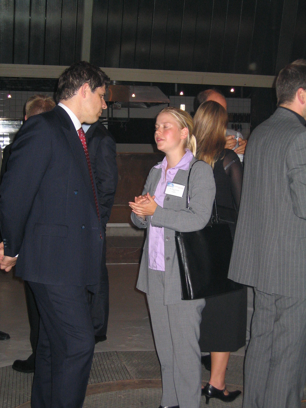 28 Jean Michel Deligny networking with Co. CEO
