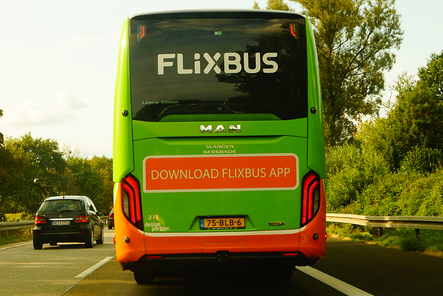 MAN Lions'S Coach L 460 Euro6 2018 - Internationale Flixbus Stop Arnhem, Holland