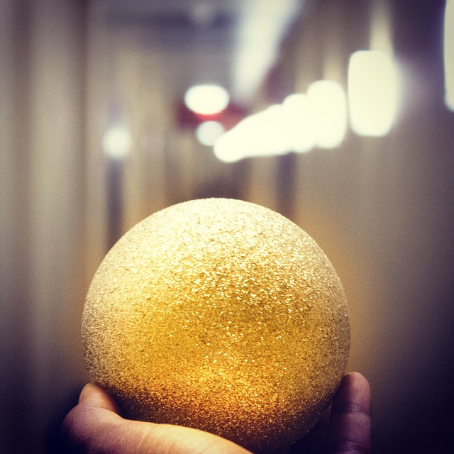 Golden ball..