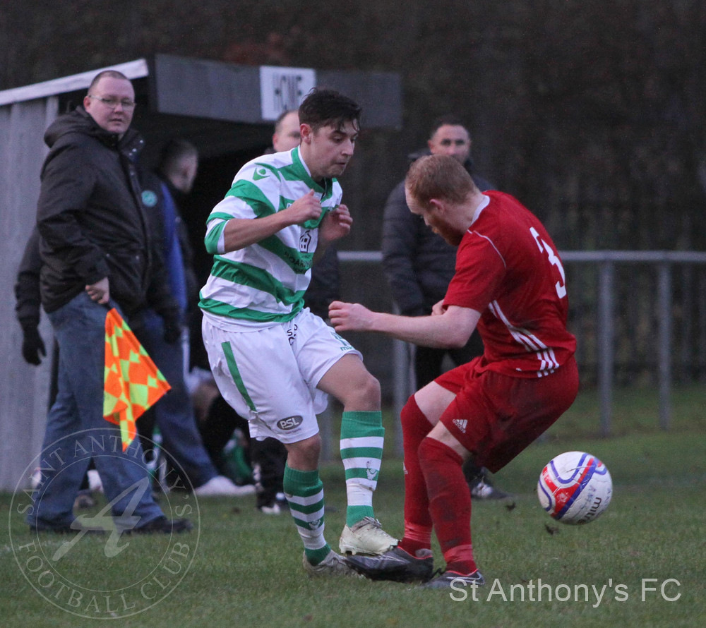 St Anthony's FC v Ardeer Thistle FC, SJFA West Region League 2, 22 December 2018