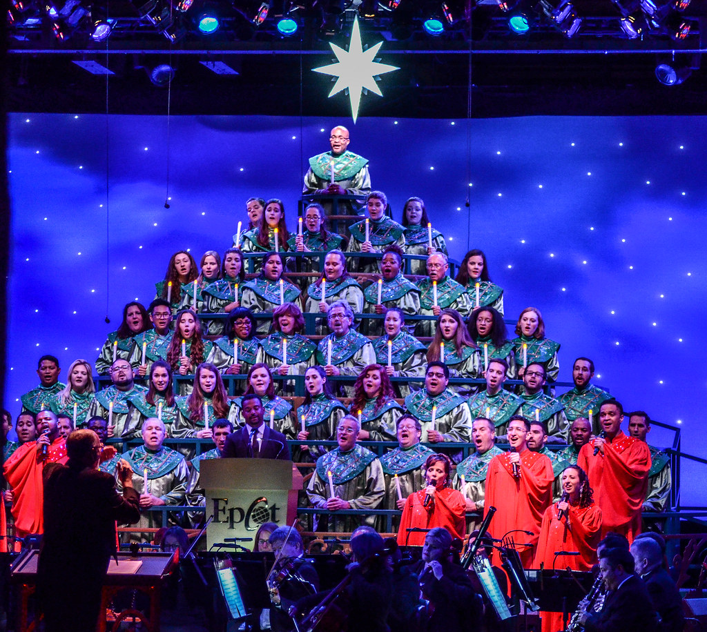 Candlelight Processional middle choir Epcot