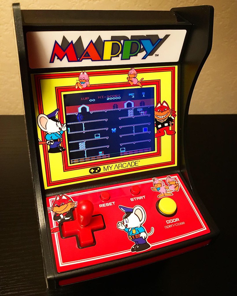 Mappy Micro Player Retro Arcade Mappy Namco Microplaye Flickr