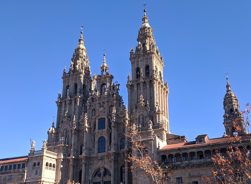 Santiago de Compostela cathedral bell towers