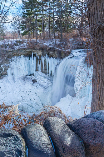 canon 5d mk2 minnehaha falls frozen landscape minnesota nature waterfalls winter canon5dmk2 minnehahafalls 1740f4l