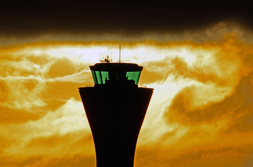 edinburghinternationalairport edinburgh airportcontrol towerscotlandegphair traffic control sunset clouds