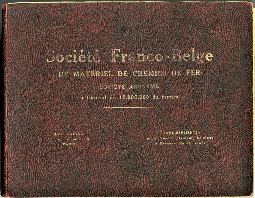 Société Franco-Belge (Belgium) - Rolling Stock Catalogue