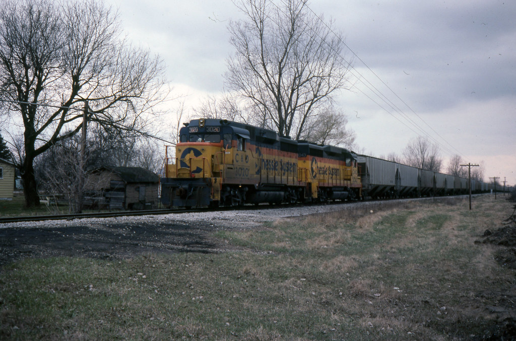 Chessie System Saginaw | Train # 806 heading for the Thumb. … | Flickr