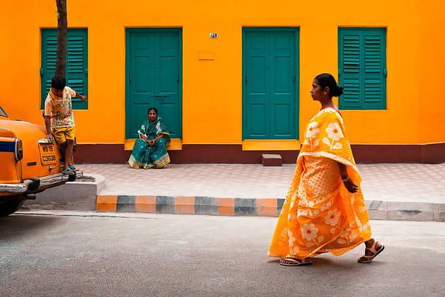 Street. Calcutta, India