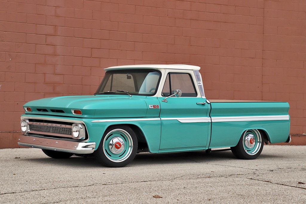 George Poteet's Roadster Shop 1965 Chevy C10 on Forgeline RS-OE1 Wheels