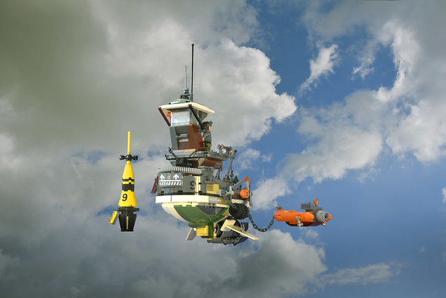 Lego Flying Tug Boat - atana studio