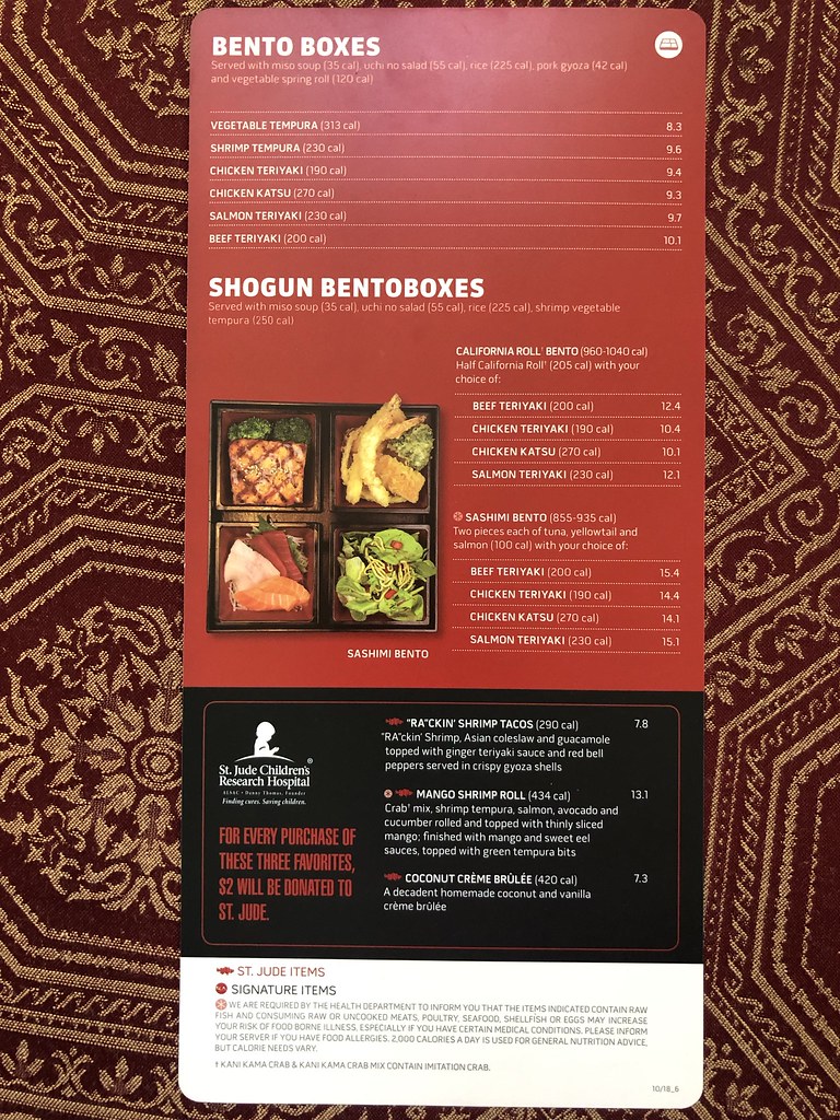 Ra Maps Menu Ra Sushi Prices 5 | Ra Sushi menu prices as of December 5, 2… | Flickr