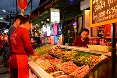 Evening market in Pai (Northern Thailand 2018)