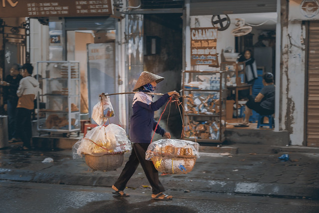 Street Vendor Hanoi