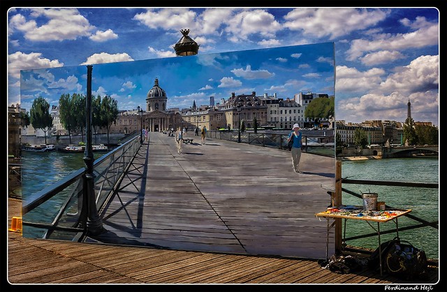 Paris_Seine_Pont des Arts_1er Arrondissement