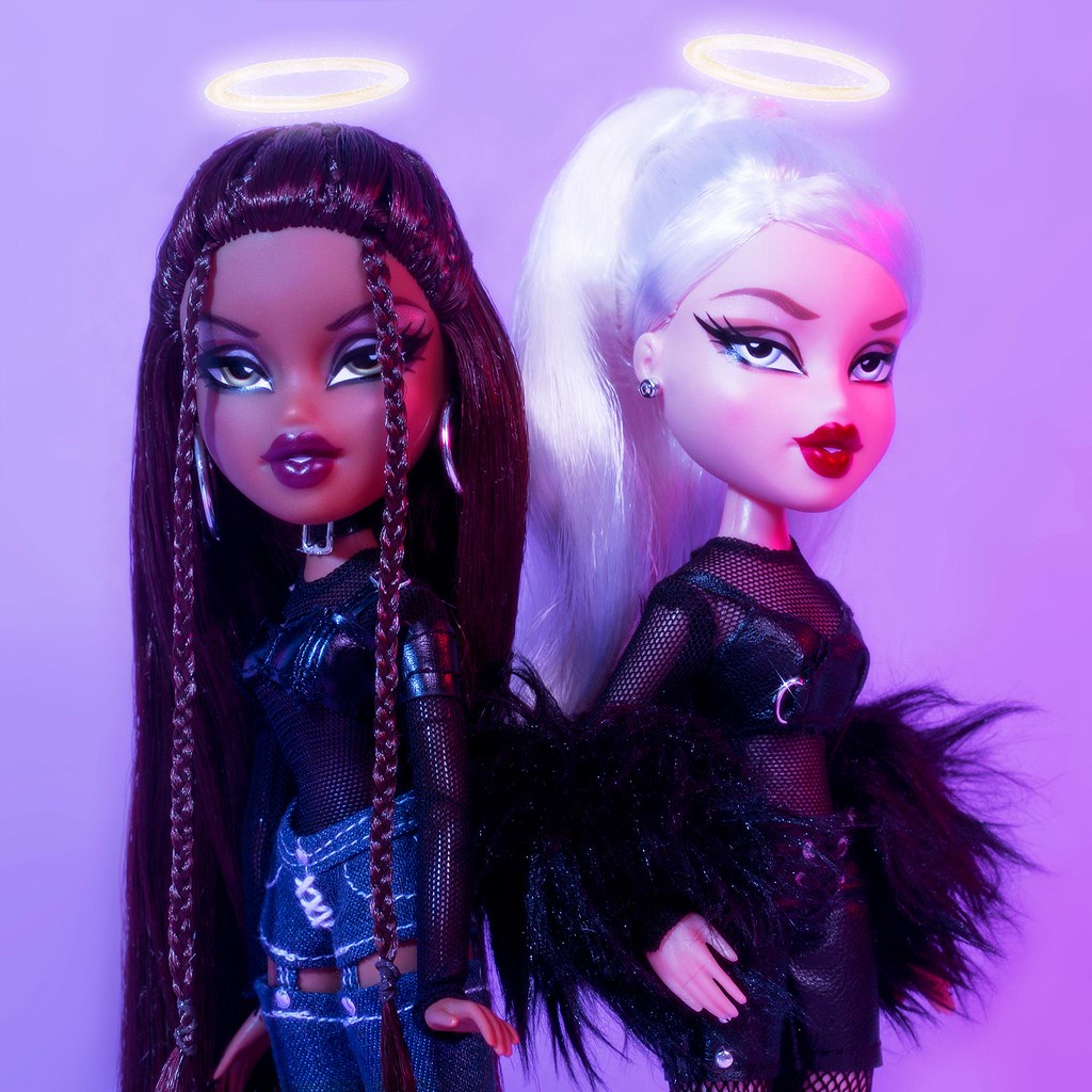 Baddies!! | Bratz 2018 Sasha & Cloe designed by me. Photogra… | Flickr