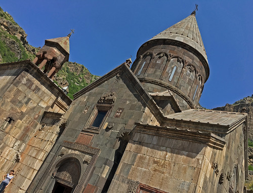 armenia caucuses composition landscape geghard monastery geghardmonastery old travel historical architecture orthodoxchristianity women girl church