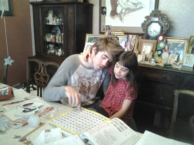 Sam and Rosie and the 100 number chart