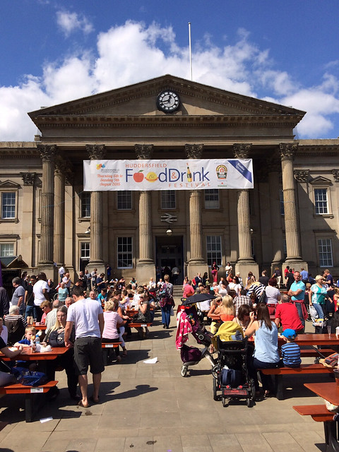 The 2015 Huddersfield Food & Drink Festival and very tasty too....