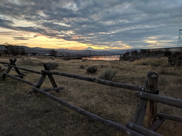 The Dalles at Sunset