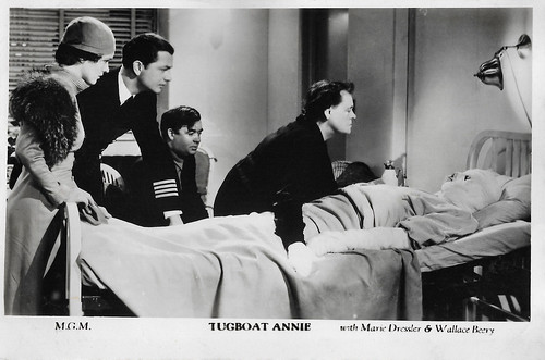Maureen O'Sullivan, Robert Young, Paul Hurst, Marie Dressler and Wallace Beery in Tugboat Annie (1933)