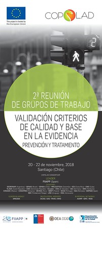 2ª Reunión del Grupo de Trabajo Validación Criterios de Calidad y base en la Evidencia en Prevención y Tratamiento (Santiago, CHL 20-22.11.18)