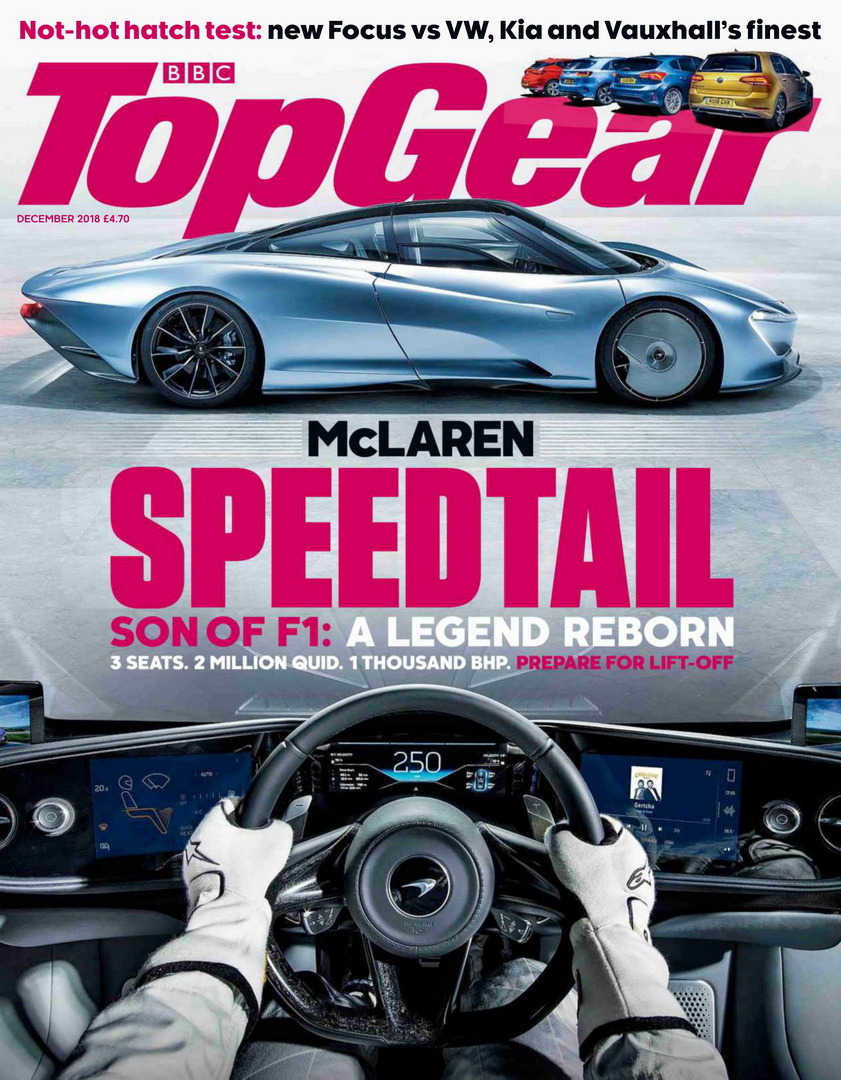 Image of BBC Top Gear UK - 2018-12 - cover