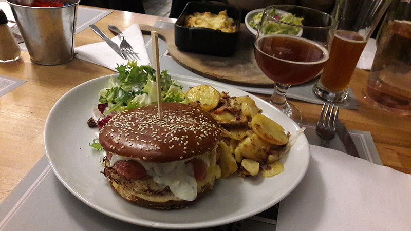 Choucroute burger