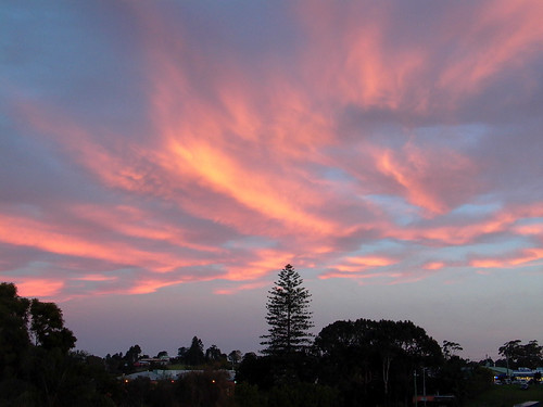 australia maleny queensland sunshinecoast clouds hinterland sky sunset